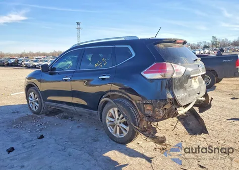 2015 Nissan Rogue S z USA, uszkodzony, nr VIN 5N1AT2MT4FC753688